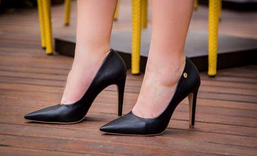 Scarpin Numeração Especial Tamanhos Grandes DM Extra Preto DME19970096 -  Scarpin Feminino - Magazine Luiza