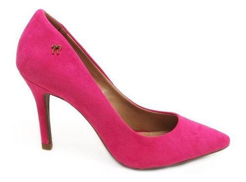 scarpin rosa escuro