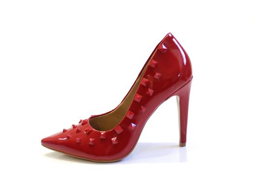 sapato scarpin lara tachas