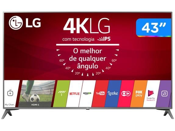 Tv 43" Led LG 4k - Ultra Hd Smart - 43uj6565