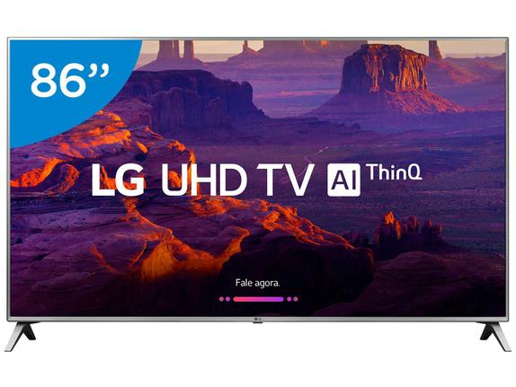 Tv 86" Led LG 4k - Ultra Hd Smart - 86uk6520