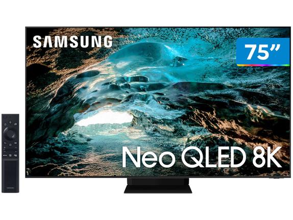 Tv 85" Neo Qled Samsung 8k Smart - Qn85qn800b