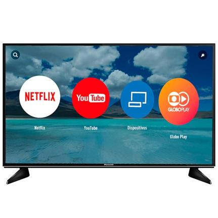 Tv 43" Led Panasonic 4k - Ultra Hd Smart - Tc-43ex600b