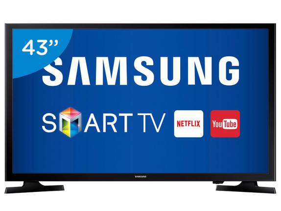 Tv 43" Led Samsung Full Hd Smart - Un43j5200