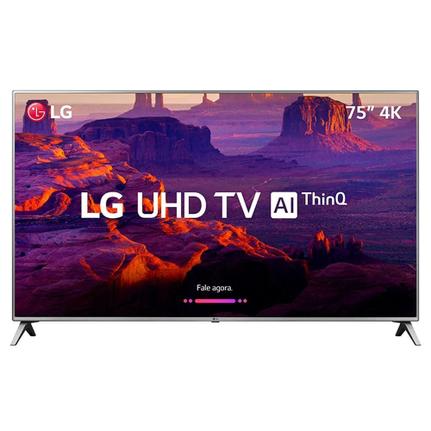Tv 75" Led LG 4k - Ultra Hd Smart - 75uk6550
