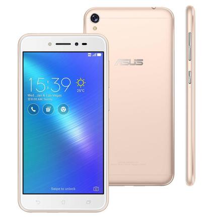 Celular Smartphone Asus Zenfone Live Zb501kl 32gb Dourado - Dual Chip