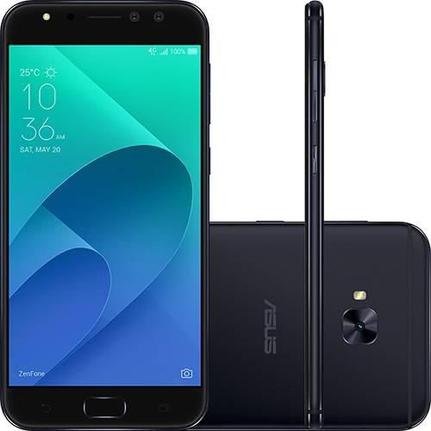 Celular Smartphone Asus Zenfone 4 Selfie Pro Zd552kl 64gb Preto - Dual Chip