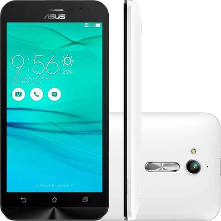 Celular Smartphone Asus Zenfone Go Zb500kg 8gb Branco - Dual Chip