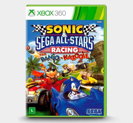 Jogo Sonic & Sega All-stars Racing - Xbox 360 - Sega