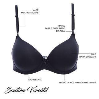 Soutien Básico alças versáteis - Aimê Lingerie - Sutiã - Magazine Luiza