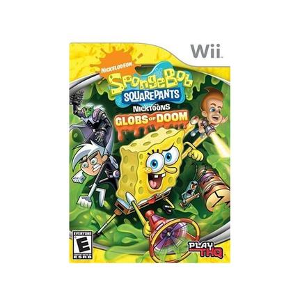 Jogo Spongebob Squarepants Feat Nicktoons Globs Of Doom - Wii - Thq