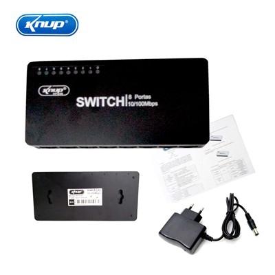 Switch Com 8 Portas Kp-e08a+ Knup