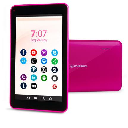 Tablet Everex Computer Evrq857a Rosa 8gb Wi-fi