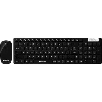 Kit Teclado e Mouse Wireless Wcf102 Fortrek