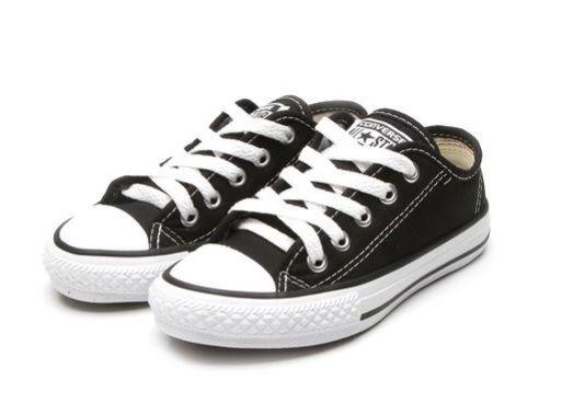 all star cadarço preto