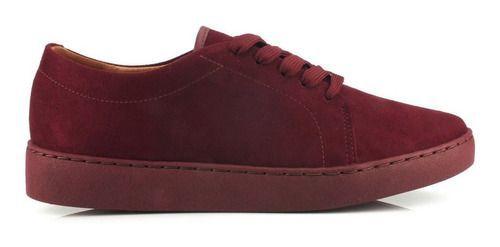 Tênis Casual Vizzano Feminino Camurça Flatform Vinho 1214205 - Calçados  Femininos - Magazine Luiza