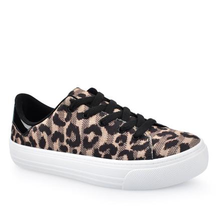 tenis animal print beira rio