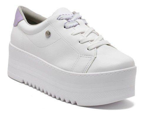 Tênis Feminino Via Marte Plataforma Tratorado 20-10501 Roxo - Calçados  Femininos - Magazine Luiza
