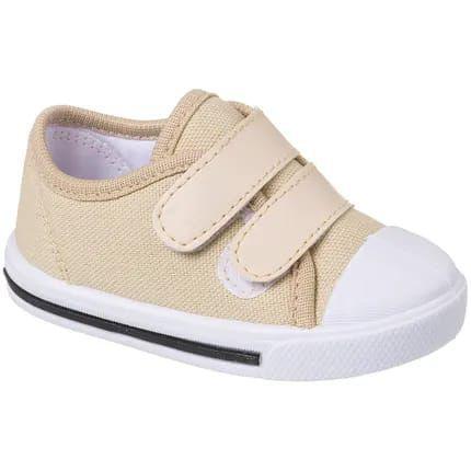 sapatenis infantil masculino bege
