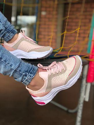 Tênis Mississipi Taupe Q2305 - Calçados Femininos - Magazine Luiza