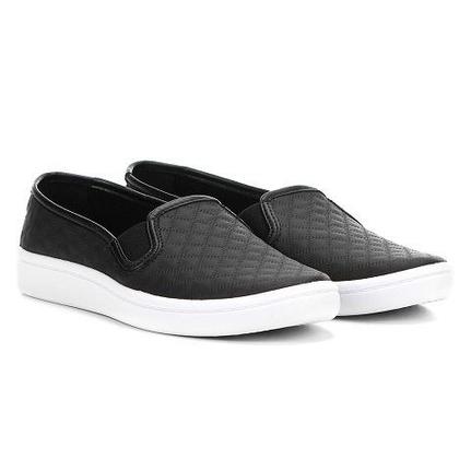 Tênis Moleca Slip On Matelassê Preto/Prata 5657.200 - Outros Moda e  Acessórios - Magazine Luiza