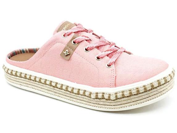 tenis mule cravo e canela