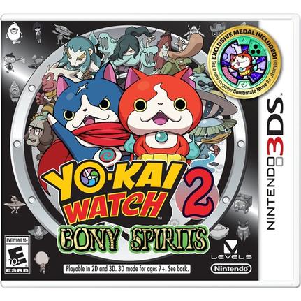 Jogo Yo-kai Watch 2: Bony Spirits - 3ds - Nintendo