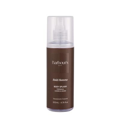 Body Splash Masculino Bold Homme Desodorante Barbours 200ml