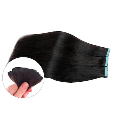 Cabelo Humano Aplique Fita Adesiva 40cm 20 Peças