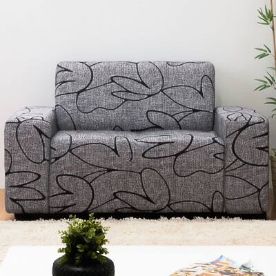 Capa Para Sofa 2 Lugares Florata Elastex