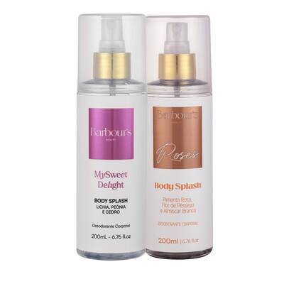 Kit Body Splash My Sweet Delight e Roses Barbours