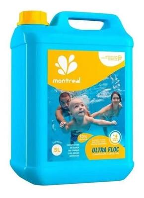 Montreal ultra floculante clarificante 5l para piscina