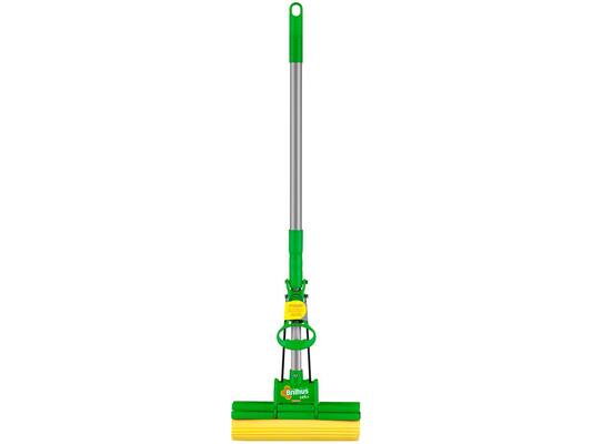 Mop Sek+ Bettanin com Cabo Retrátil Verde e Amarelo Brilhus