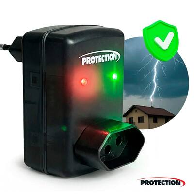 Protetor Anti Raio e Quedas Para Geladeira Freezer Com Temporizador Protection