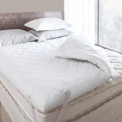 Protetor de Colchão Pillow Top Fibra Siliconizada e Com Toque de Pluma Super Macio Hipoalêrgenico Toque Aveludado Casal