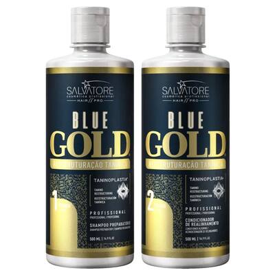 Salvatore Blue Gold Escova Progressiva Italiana (2 X 500 ml)