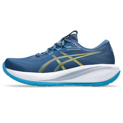 Tênis ASICS GEL-Cumulus 28 - Masculino - Azul/Laranja