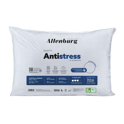 Travesseiro Altenburg Antistress Tech 0,50x0,70m Suporte Firme
