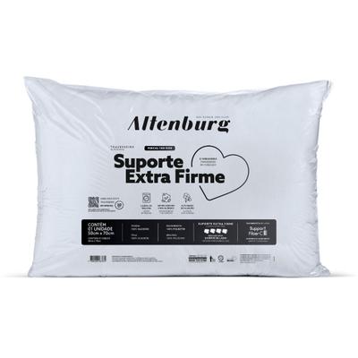 Travesseiro suporte extra firme branco medida 50 x 70 bom sono