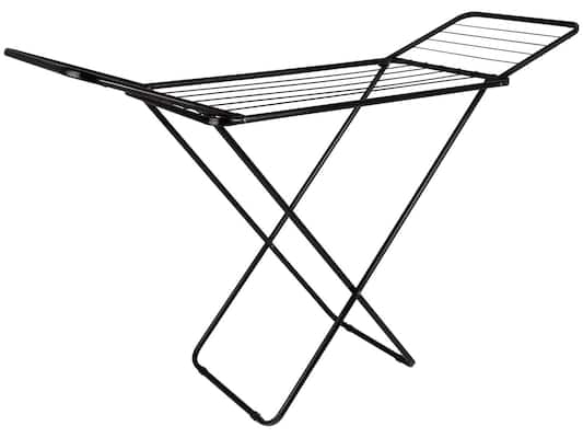 Varal de Chão com Abas Slim Preto 6216 MOR