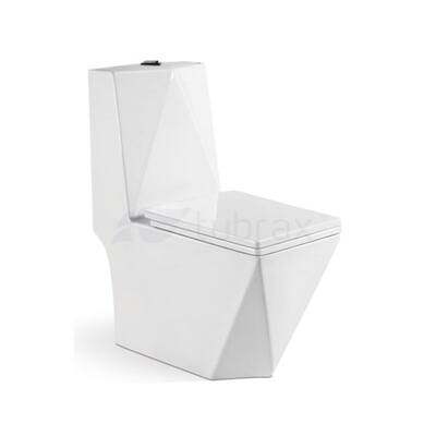 Vaso Sanitário Monobloco Completo - Caixa Acoplada Privada modelo Diamante Tubrax