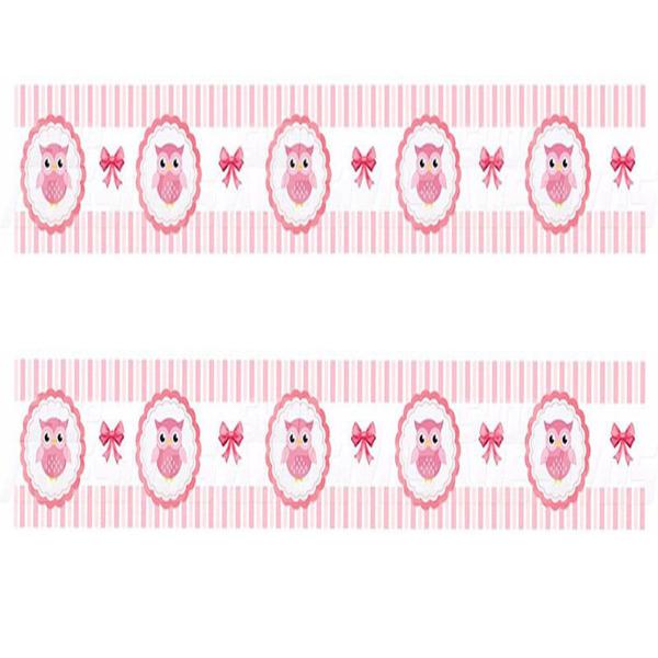 Adesivo de Parede Faixa Decorativa Para Quarto Infantil Corujinha - Decore Fácil Imagem de Adesivo de Parede Faixa Decorativa Para Quarto Infantil Corujinha