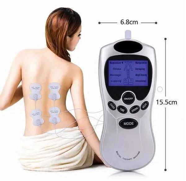 Aparelho fisioterapia acupuntura choque elétrico tratamento 4 eletrodos Clearance