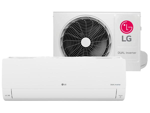 Ar-Condicionado Split HW LG Dual Inverter +AI Voice 9.000 BTUs R-32 Só Frio 220V