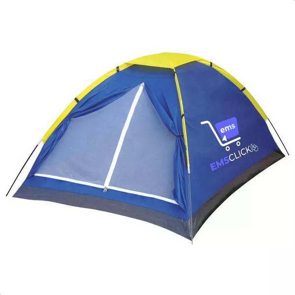 Barraca Iglu Camping 3 Pessoas Azul Mor
