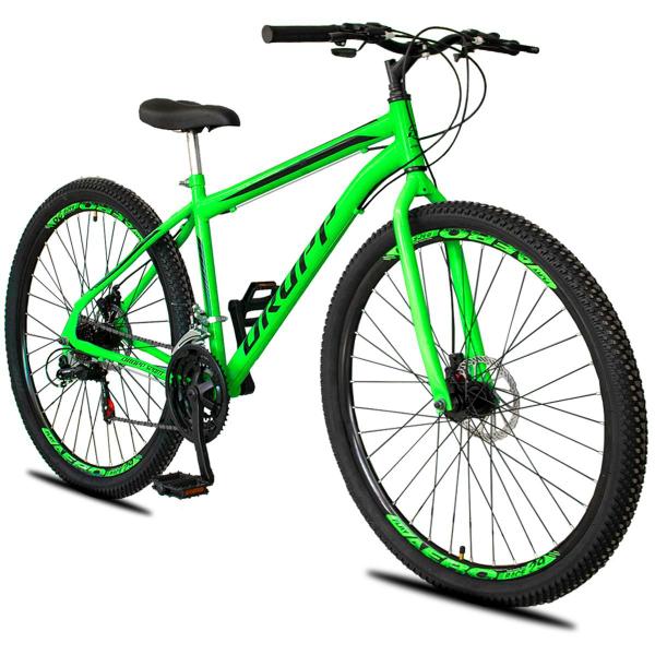 Bicicleta aro 29 aero Dropp Sport Aço Carbono 21 Velocidades Marchas Freio a Disco
