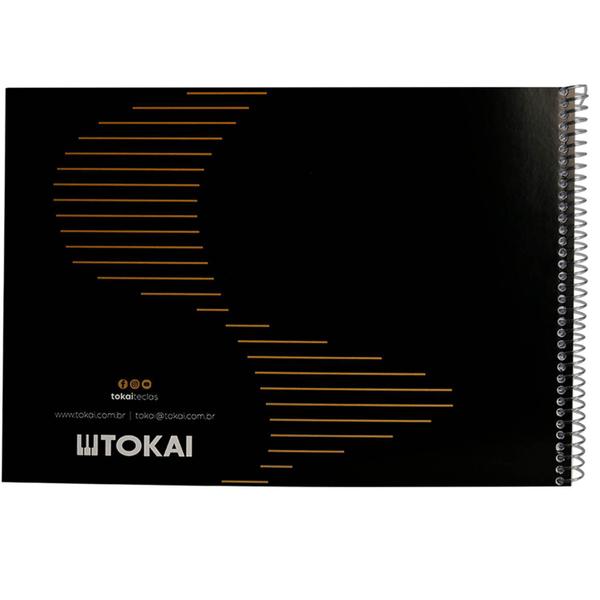 Caderno De Musica C Endecagrama 50 Folhas Tokai Caderno Magazine Luiza