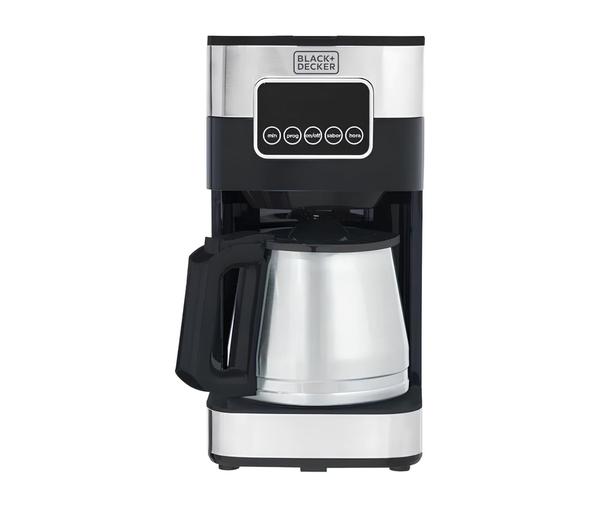 Cafeteira Elétrica BlackDecker Gourmand Gris CM350G com Display Touch, Desligamento Automático e 900W de potência na voltagem 127V