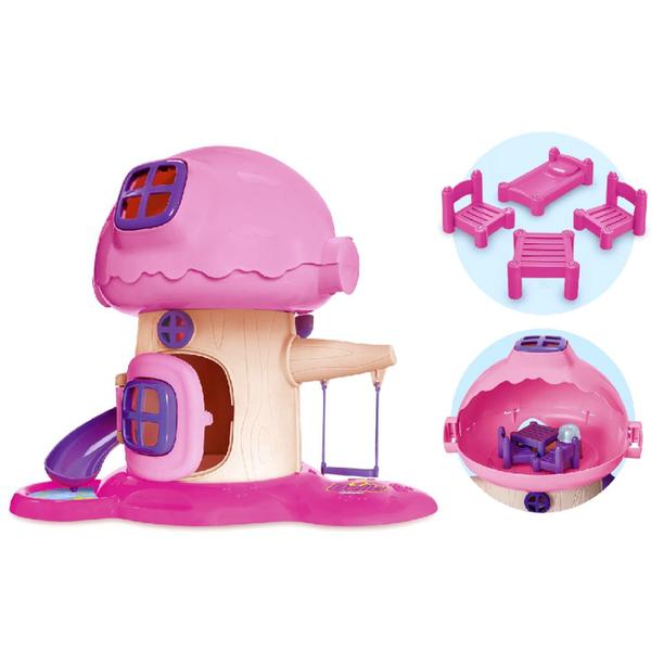 Casa Na Árvore Brinquedo Meninas Bella Vila C/ Acessórios - Usual Brinquedos