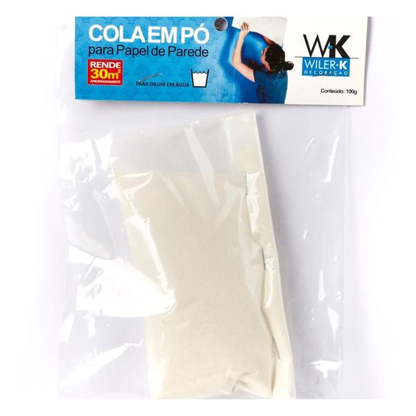 Cola em po para papel de parede - cp100 - Wiler-K Imagem de Cola em po para papel de parede - cp100